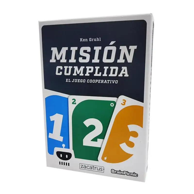 Misión Cumplida Board Game in Spanish – Spy Mission Strategy, Team Cooperation, Ages 10+
