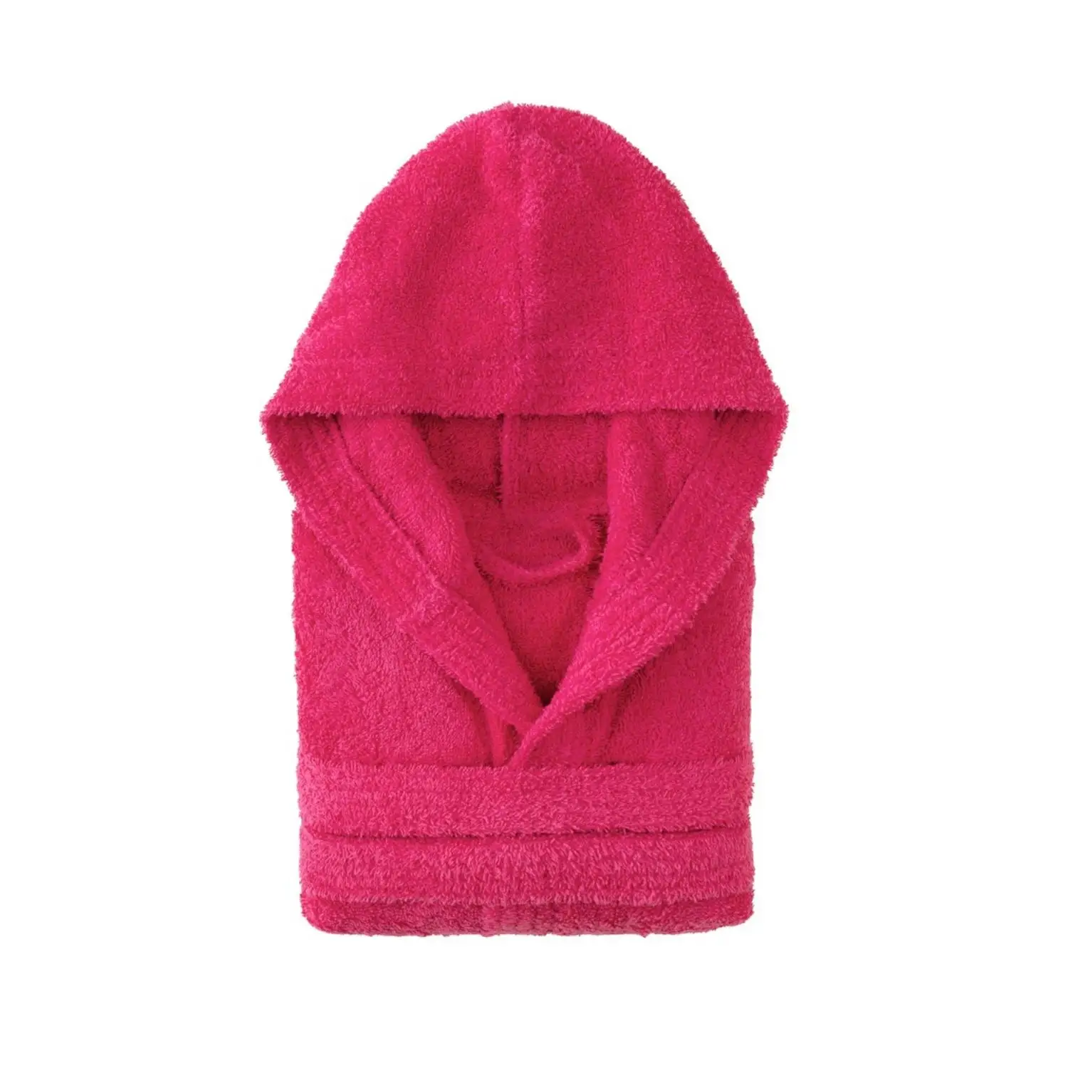 Albornoz niño Bolsa Liso Fucsia Talla 14-16, El mejor textil hogar para tu casa Fijalo