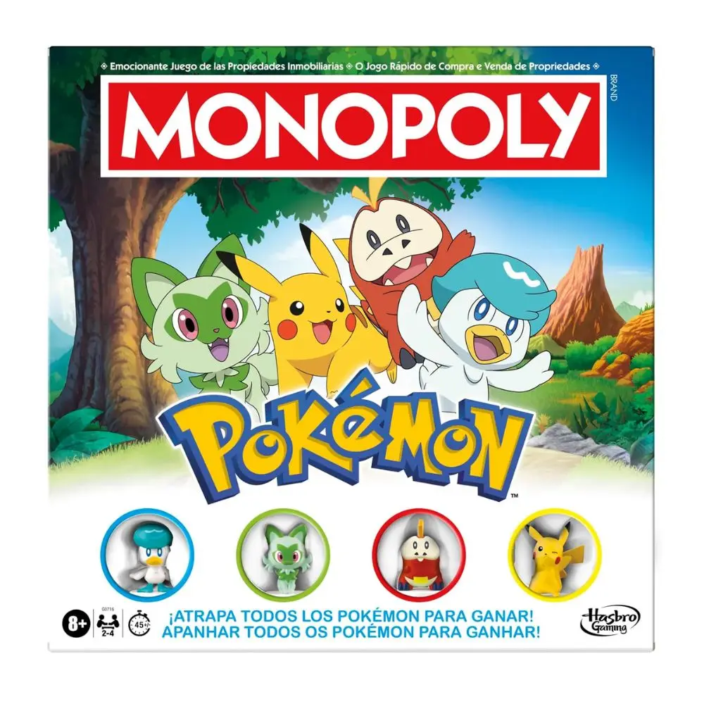 Hasbro Juego De Mesa Monopoly Pokémon - Imagen 4