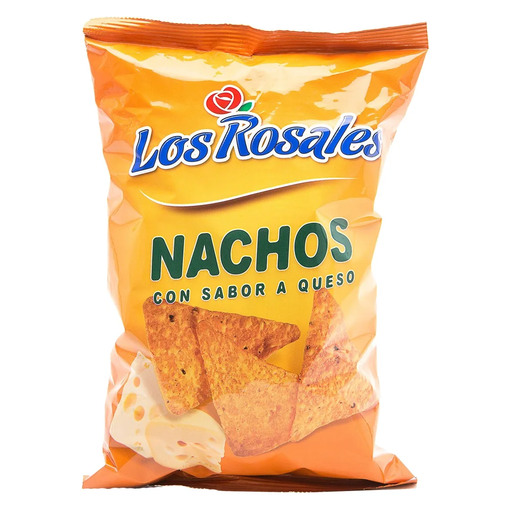 Rose bushes-Nachos with cheese flavor, box 15 bags, nachos, snacks and snacks, lactose-free gluten-free chips, snacks