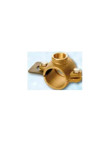 Collarin 1" (Ø32) c/Toma ½" Latón para Tubos Inyectometal CT1