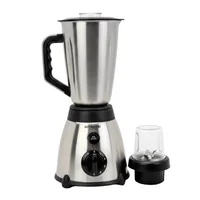 Licuadora 1000W Vaso Acero Inoxidable y Molinillo