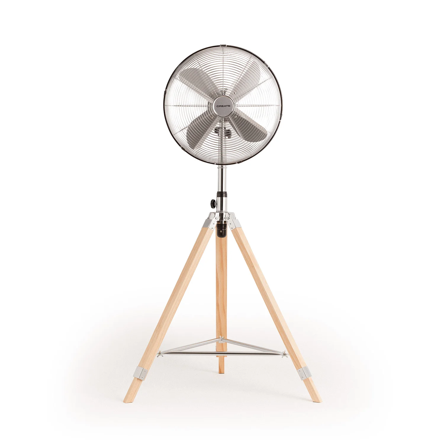 CREATE - AIR TRIPOD RETRO 80W Standing Fan with 3 Speeds, 67m³/h Airflow, and Adjustable Height, Ideal for Home Decor and Efficient Cooling. #1