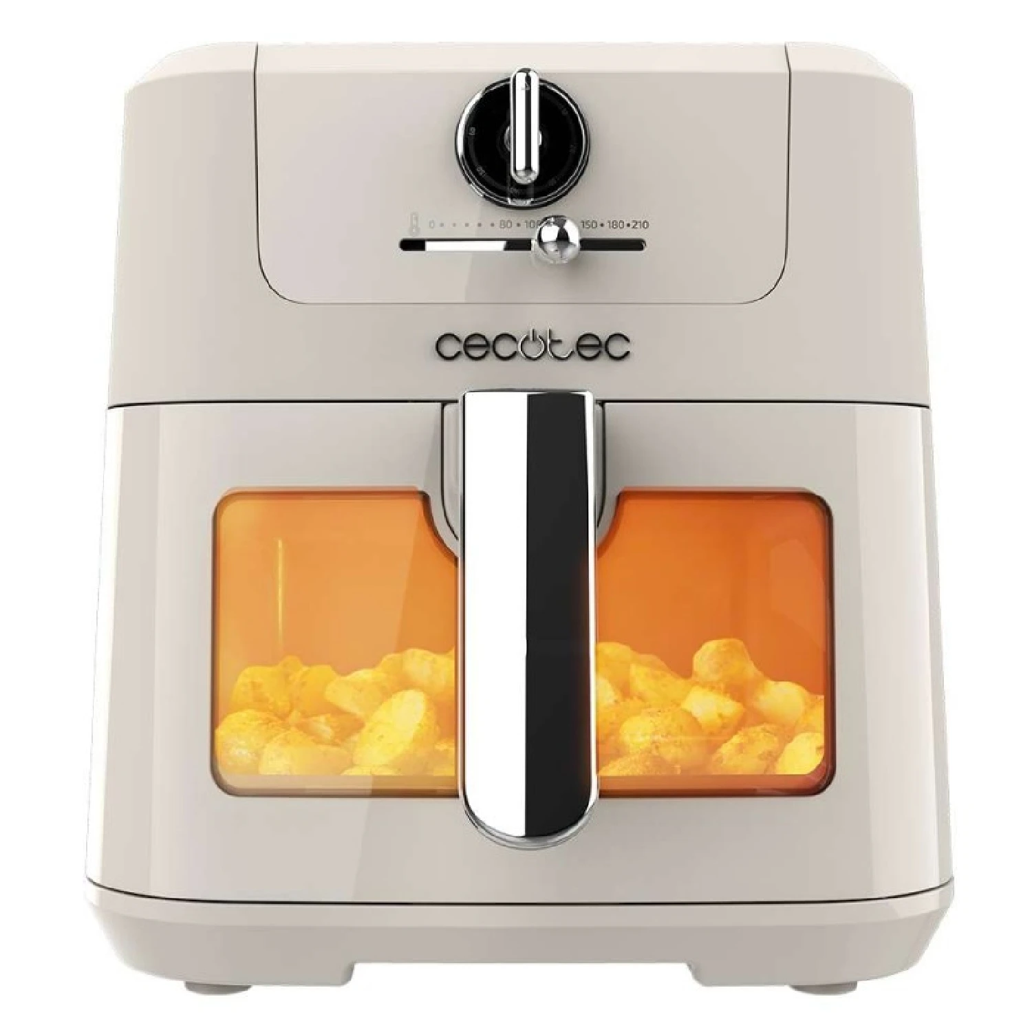 Cecotec oil-free fryer air fryer cecofry antique 5000 window
