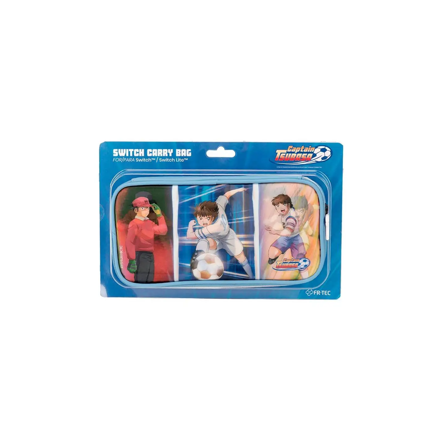 Fr-Tec Bolsa De Transporte Lenticular Captain Tsubasa Ninendo Switch / Lite - Imagen 3