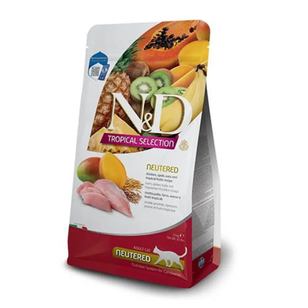 Farmina N&D Tropical Selection Pollo Pienso para Gatos Esterilizados