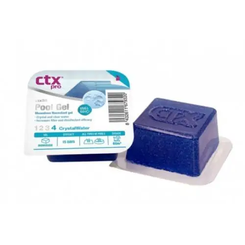 Fluidra CTX-39 Pool Gel Floculante GEL Monodosis - Pack 3 UNI