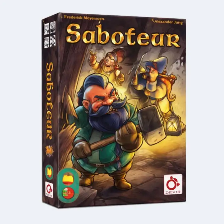 Saboteur | Juego de cartas Familiar y Party Games | juegos Mercurio