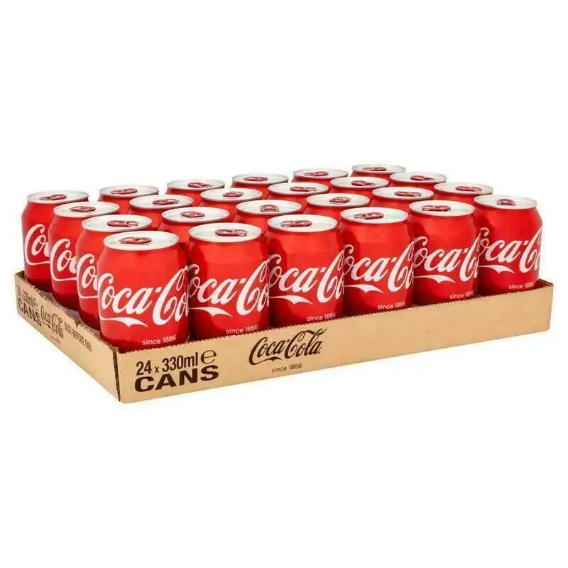 24 Latas De COCA COLA / COCACOLA ZERO SABOR ORIGINAL, CAJA 24Unidades lata 33cl / 330ml, Envio Desde España