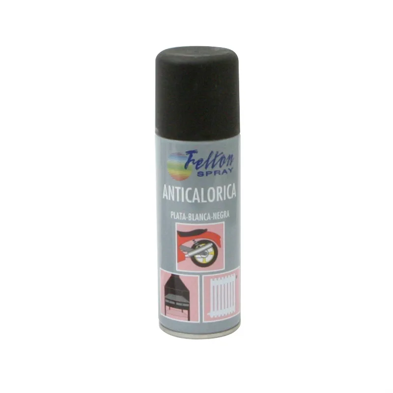 SPRAY PINTURA ANTICALORICA NEGRA 200ml