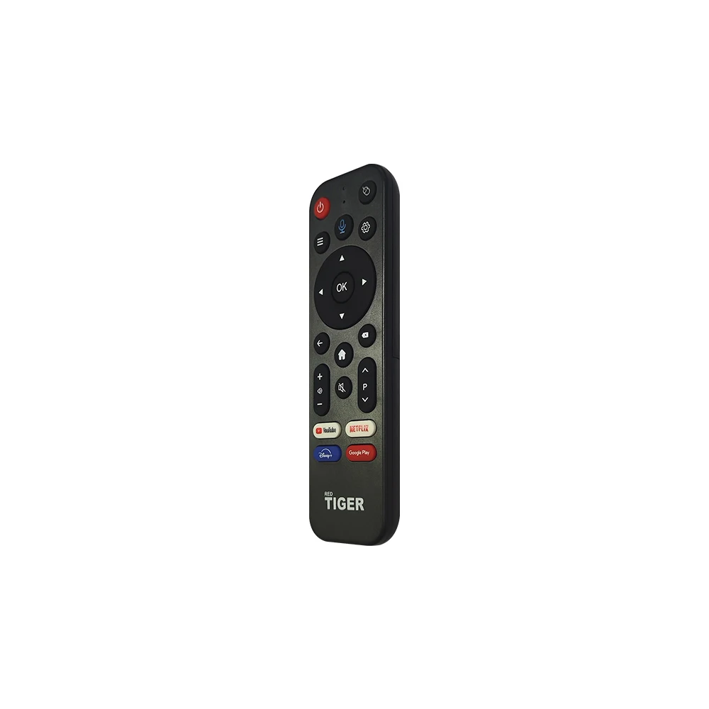 Global Version Tiger Android 12 TV Box X100 4K Ultra HD media player with 2GB RAM, 32GB storage, dual WiFi, Ethernet port, and Bluetooth remote, perfect for streaming services like Netflix and YouTube, ideal for smart TV setups. #4
