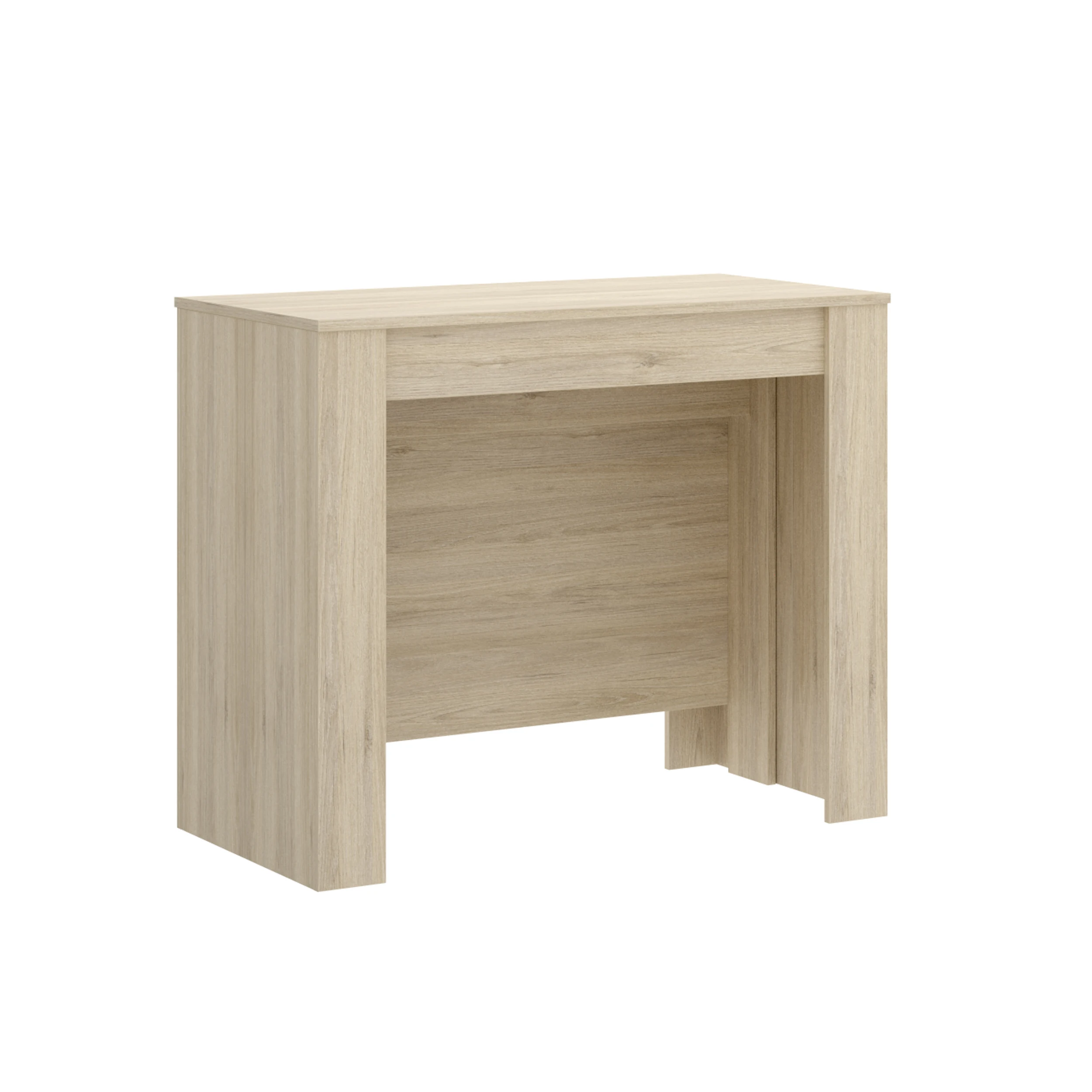 Dekit Mesa Extensible KIONA para Comedor y Cocina - Natural - Hasta 10 Comensales
