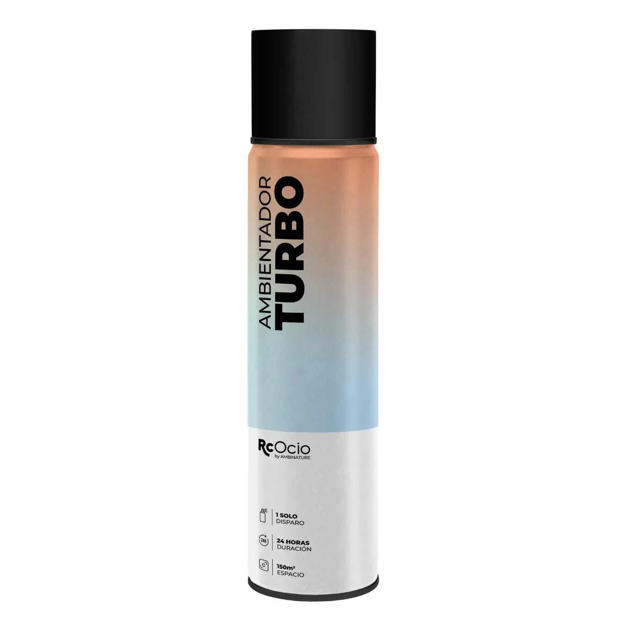Rcocio Ambientador Turbo Concentrado 2 en 1 Larga Duración 24h y Elimina Malos Olores - Cubre Hasta 120m² - Varias Fragancias