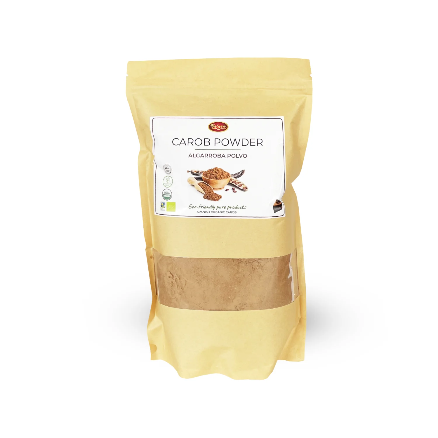 Harina de Algarroba 1 kg - Algarroba en Polvo 100% natural