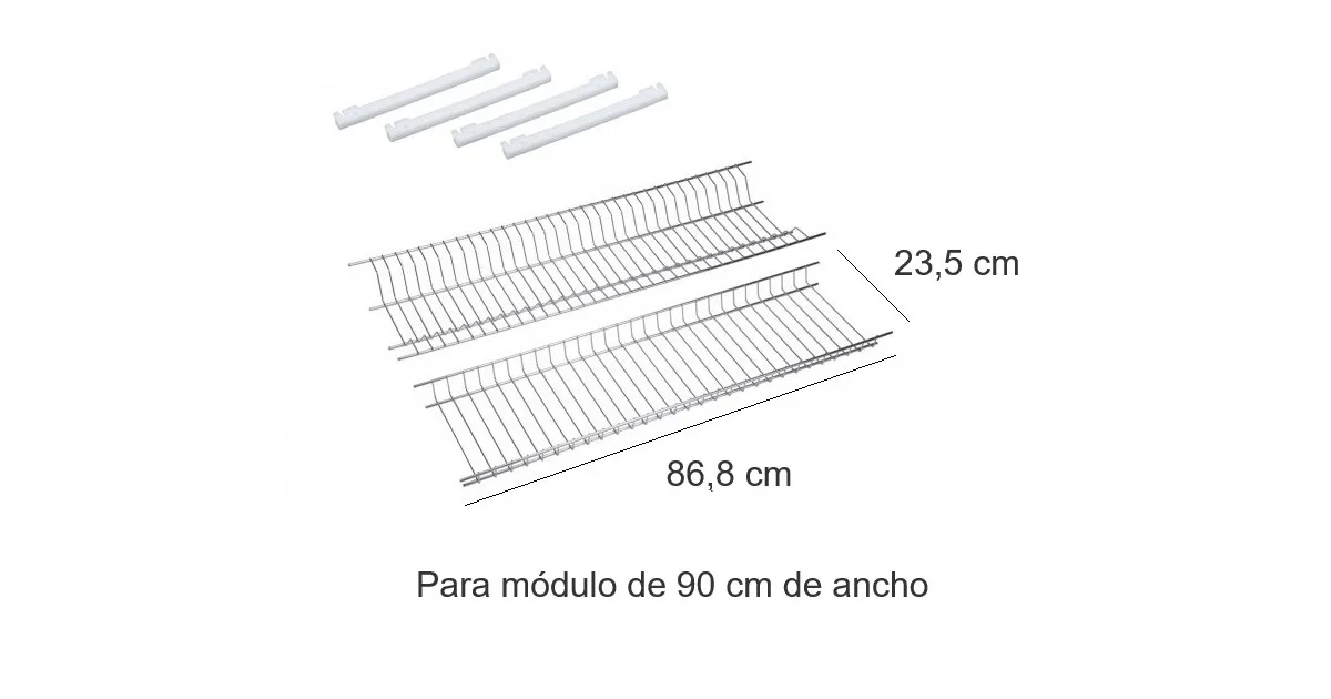 Various measuring dish drainers