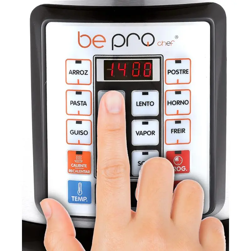 Beprohome bepro chef premier plus avant 14 menus 5l programmable kitchen robot