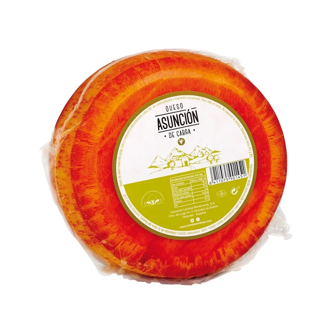 Queso Tierno Puro de Cabra: Delicadeza Montañesa. Textura Sedosa, Matices Profundos. Sumérgete en la Tradición Láctea de Alta Montaña para Descubrir un Sabor Auténtico. 750Gr Aprox