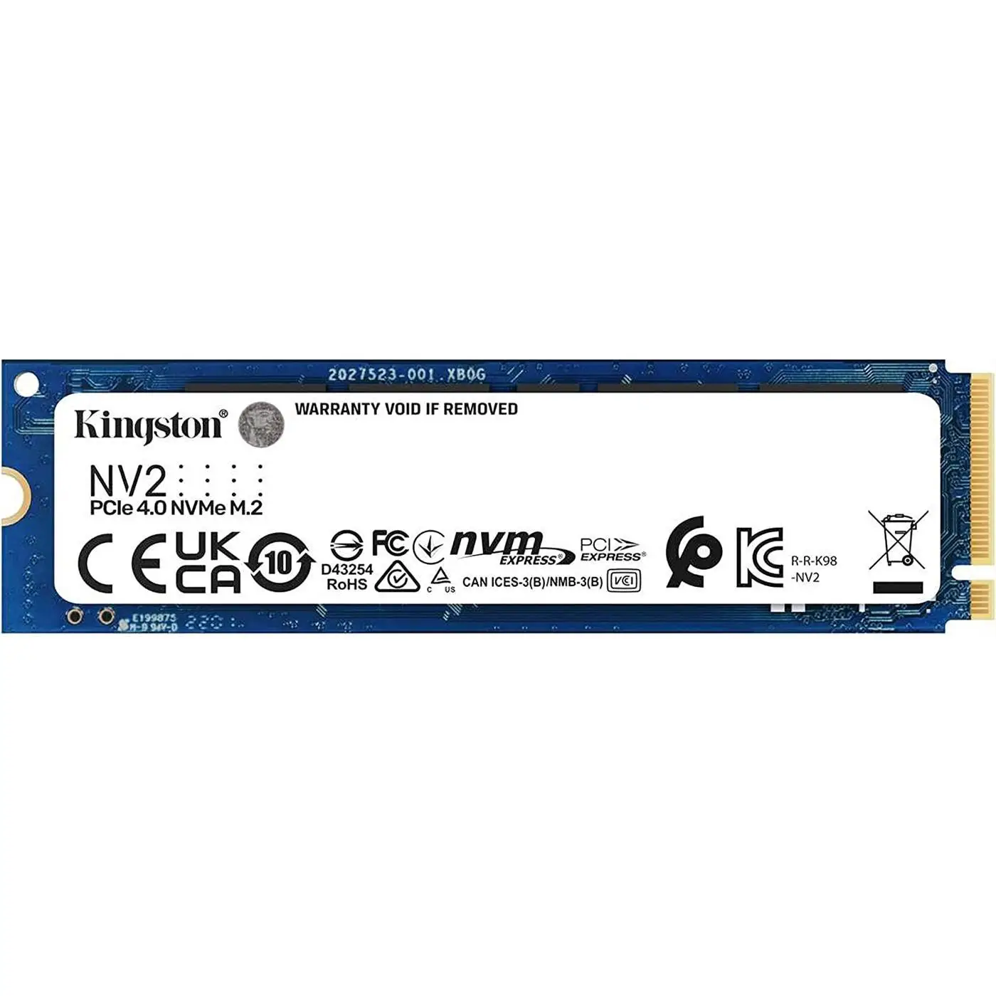 KINGSTON 1000G NV2 M.2 2280 NVME SSD NV PCIE 4.0 NVME S