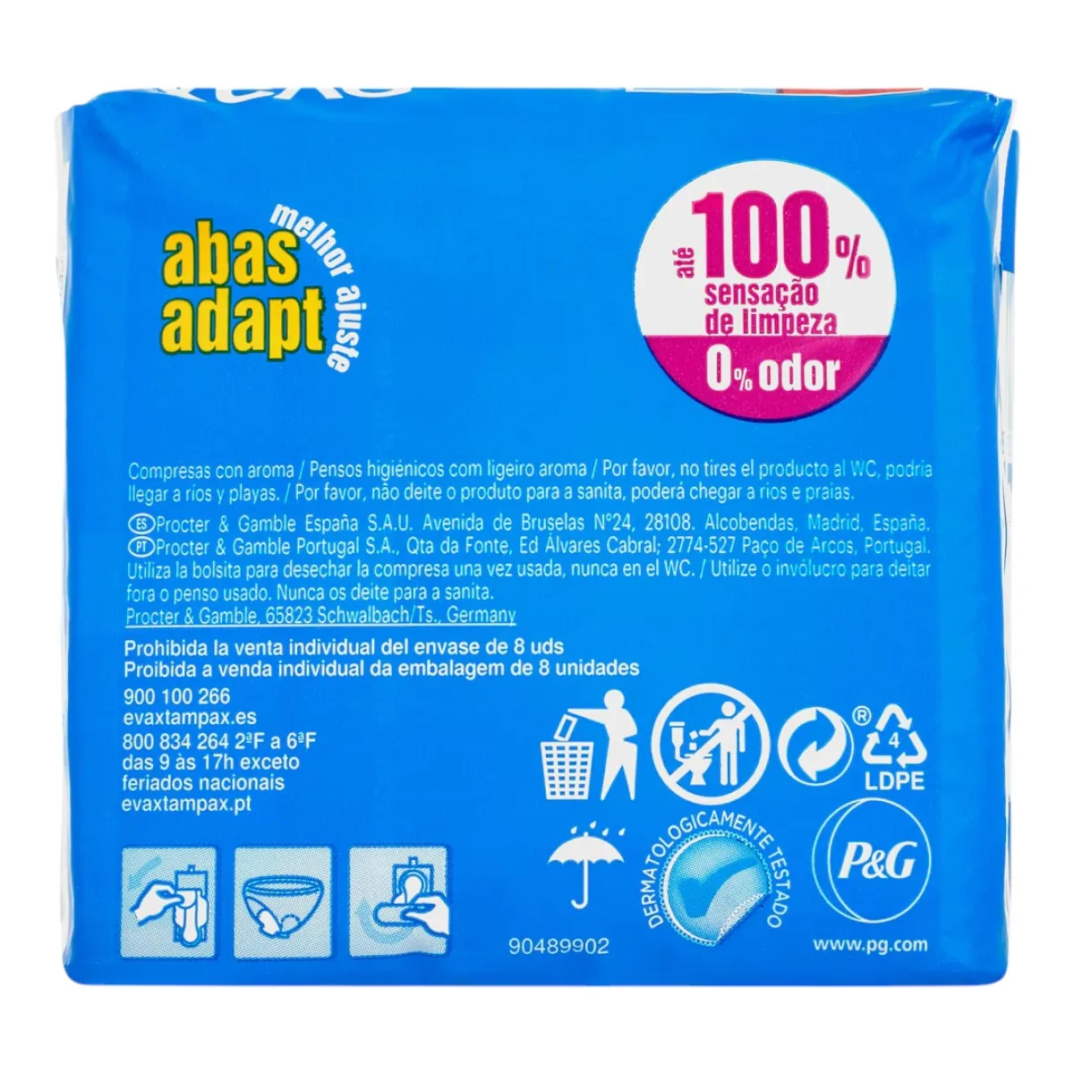 Evax Cottonlike Normal with Wings - Pack of 4 Bags (64 Total Pads) for feminine hygiene, featuring a superabsorbent core and odor-neutralizing beads, ideal for comfortable protection during menstruation. #4