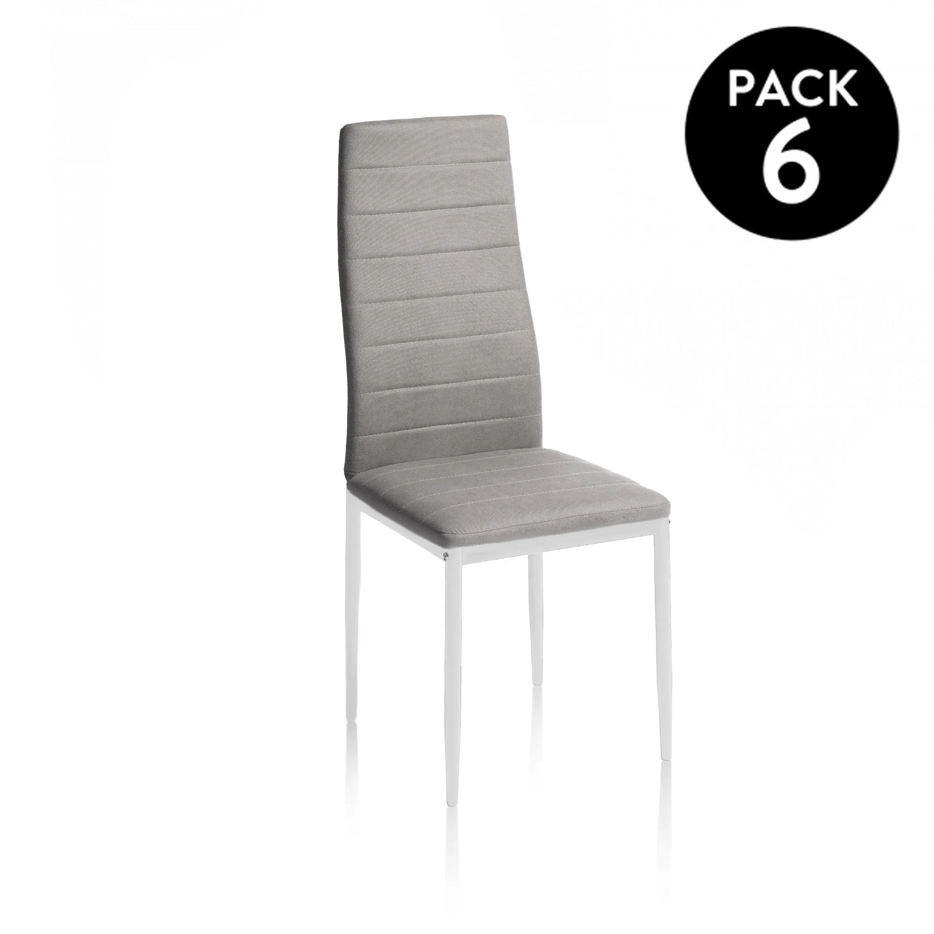 Pack 6 sillas de comedor Yuri