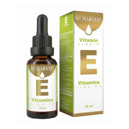 Marnys Vitamina E líquida 30ml - Complemento Alimenticio de Alta Calidad