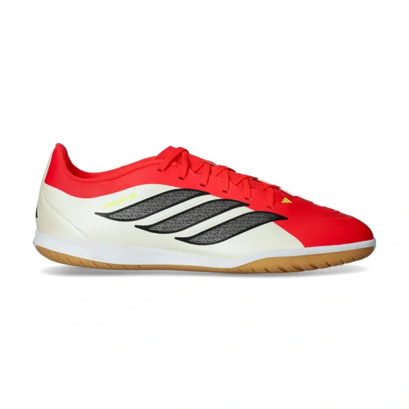 Bota De Futbol Sala Adidas  Blanco/rojo Predator Club In Sala