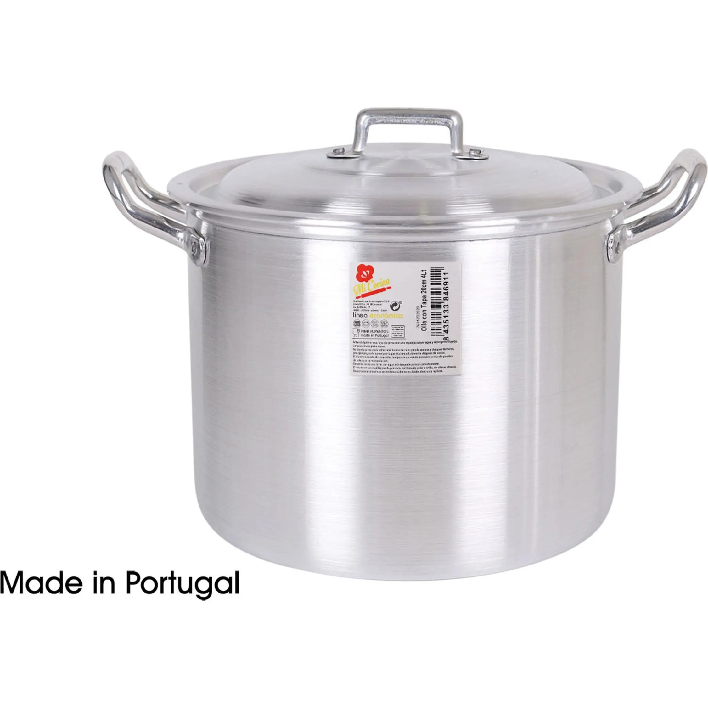 VR-aluminum lid pot 20CM-durable and durable aluminum pot-aluminum cooker for efficient cooking-aluminum pot with airtight lid-versatile aluminum pot for all kinds of kitchen