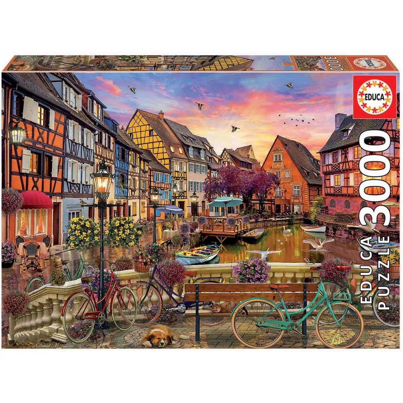 Educa Borrás Educa Borrás Puzzle 3000 Colmar, Francia (19051)