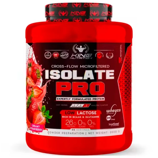 Pro Isolate Protein 2Kg King Nutrition Proteína Isolada*