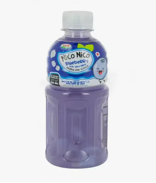 Nico nico coconut cream drink, 24 x 320ml melon, (1 x pack 6) strawberry (1 x pack 6), mango (1 x pack 6), blueberry. (1 x pack 6)