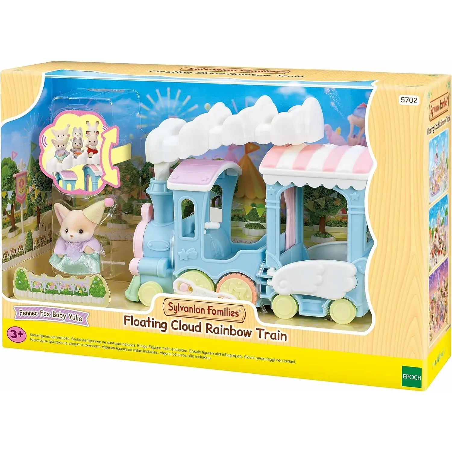 Sylvanian Families 5702 Tren Arcoíris de las Nubes