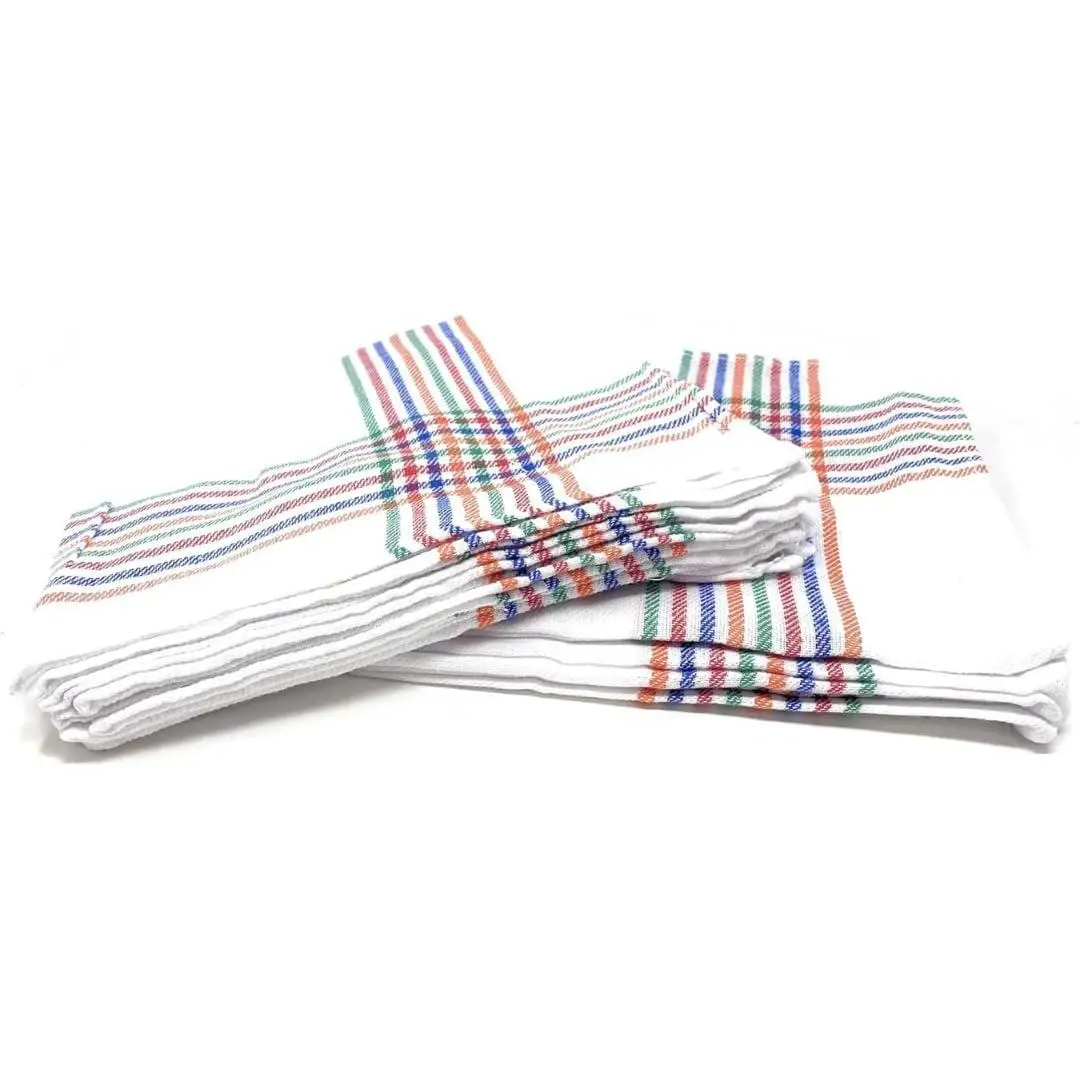 C.A | Paños de Cocina de Algodón 🧽 | 55x55 cm | Alta Absorción | Para Vajilla y Cocina | Hechos en España