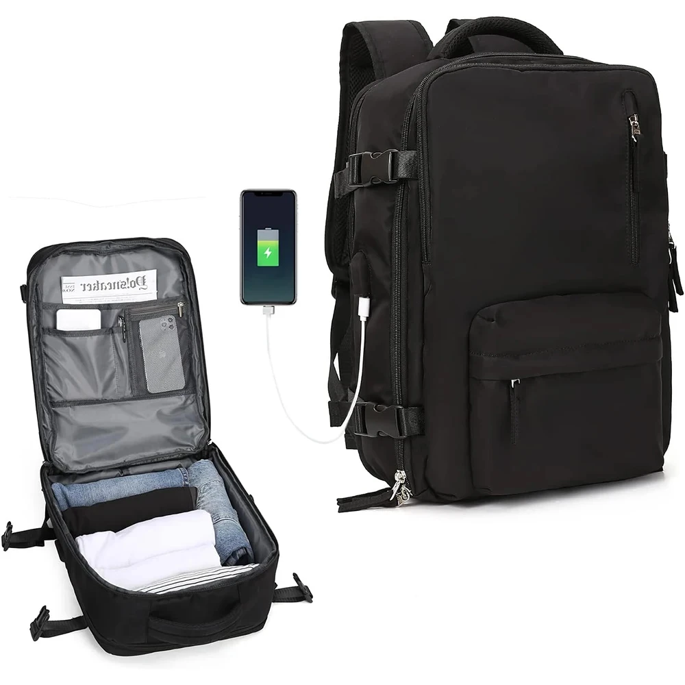 Airplane cabin travel backpack 40x20x25 for Ryanair,VERSEAR travel luggage cabin airplane cabin cabin bag 45x36x20 for EasyJet hand luggage cabin airplane hiking backpack