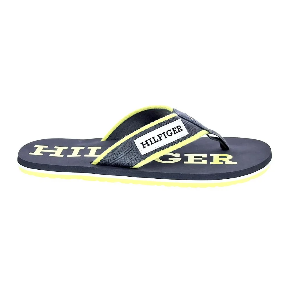 Tommy Hilfiger Hombre Chanclas modelo Patch Hilfiger Verde