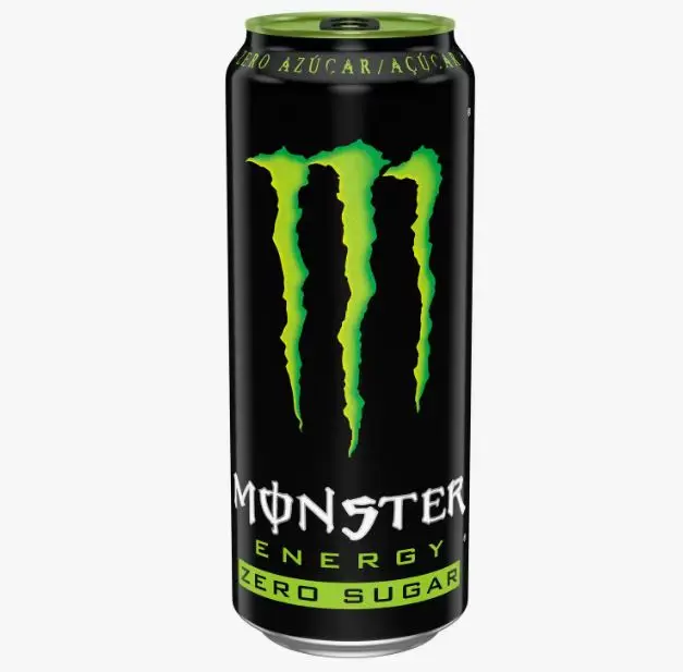 National monster energy zero sugar - absolutely zero- pack 12 or 24 cans 50cl - energy drink (national-spain)