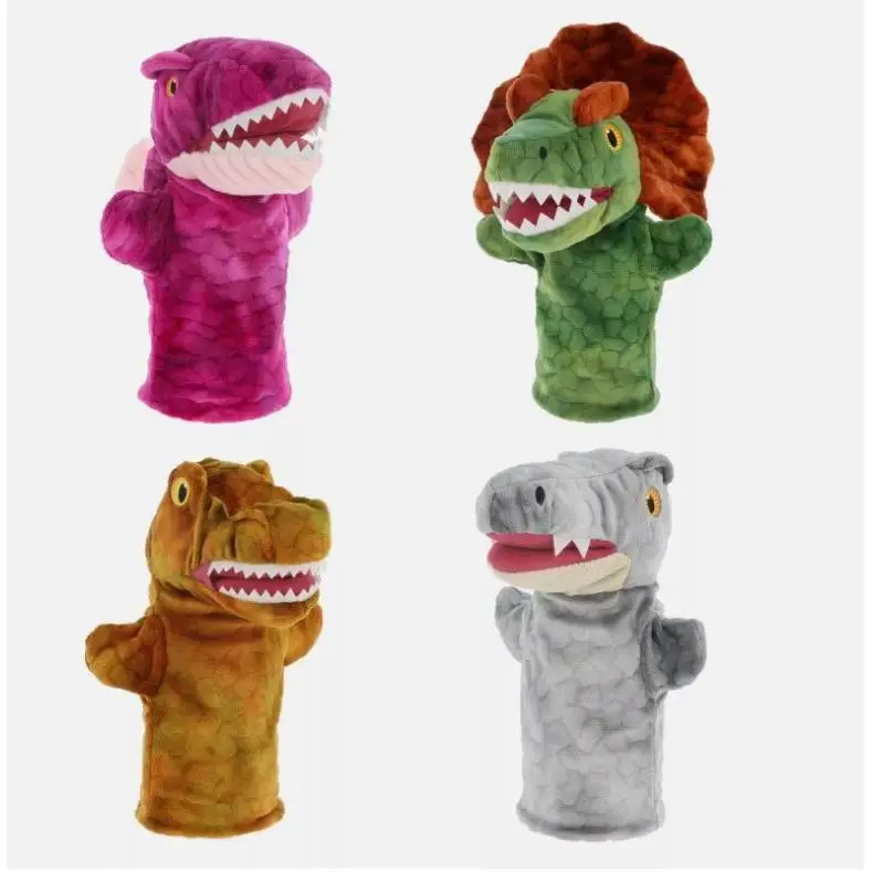 Keel toys dinosaur puppet 27 cms. Eco-friendly plush puppets 100% recycled super soft (1 unit is served randomly, if you want a specific one, let us know by chat)