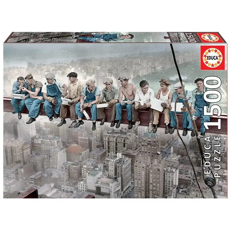 Educa Borrás Educa Borrás Puzzle 1.500 Piezas Almuerzo en Nueva York (16009)