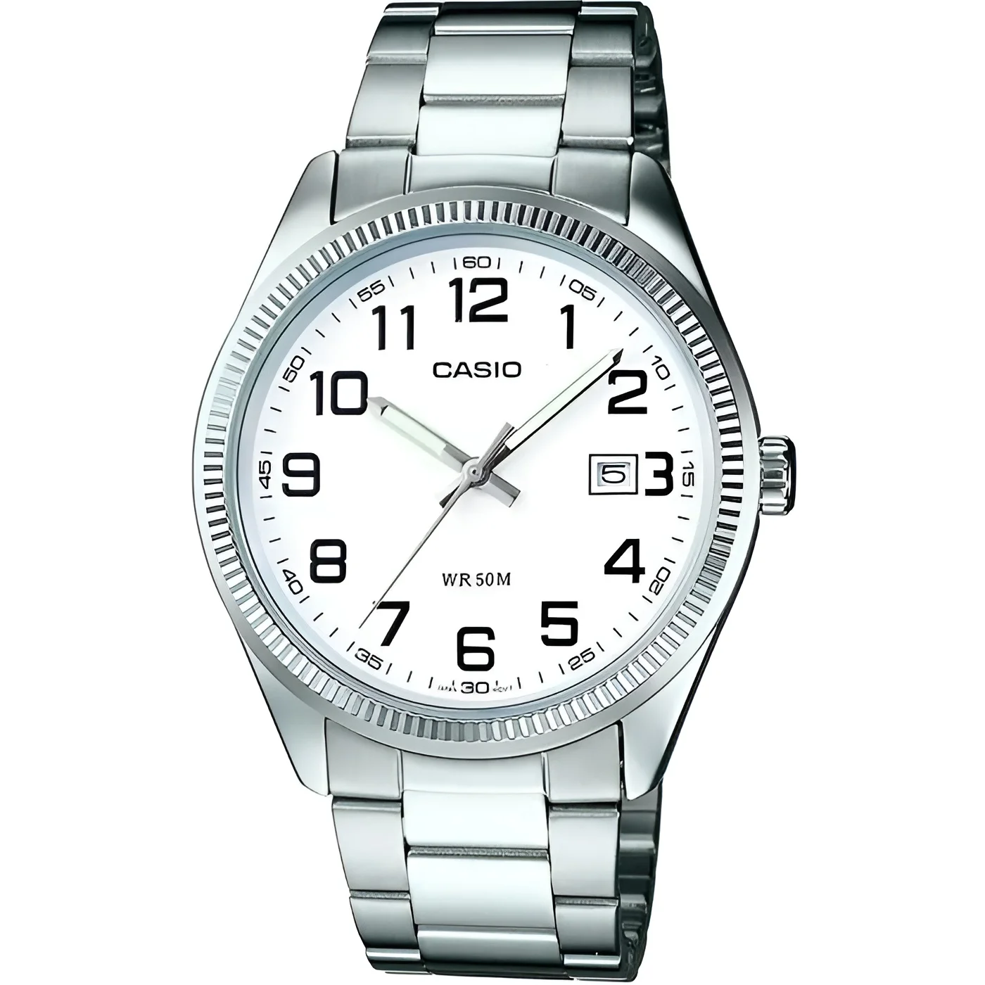 ​ reloj hombre Casio Classic MTP-1302D-7B 38.5mm 50m WR correa de acero