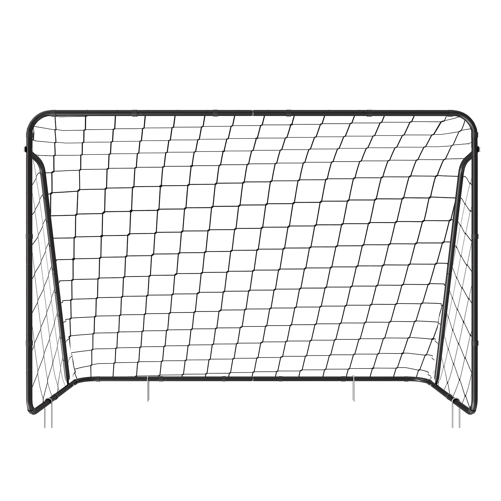 SONGMICS PorterÍa de FÚtbol para NiÑos, Red de fÚtbol, Montaje RÁpido, para JardÍn, Patio, Parque, Playa, Tubos de Hierro, 300 x 120 x 205 cm,Red de PE