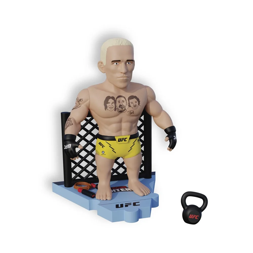 Articulated figure ufc punching bag 7.5 cms + fighting set (bizak 64119015)
