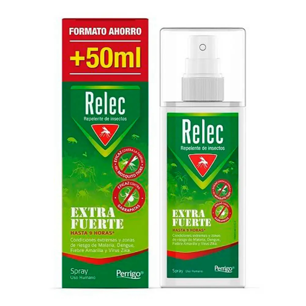Relec Extra Fuerte Spray Antimosquitos 125 Ml - Imagen 6