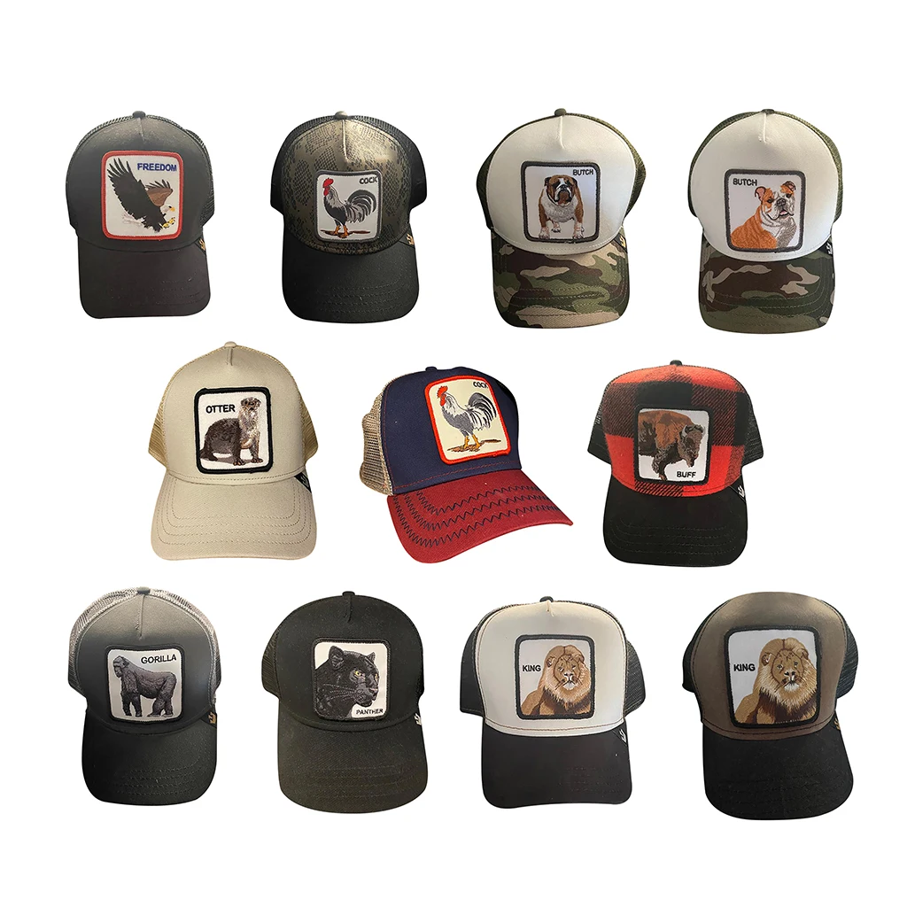 Gorras Goorin Bros The Farm con Aplique Diseño ANIMALES Variados Talla Unica Adulto - SpazioLuzio