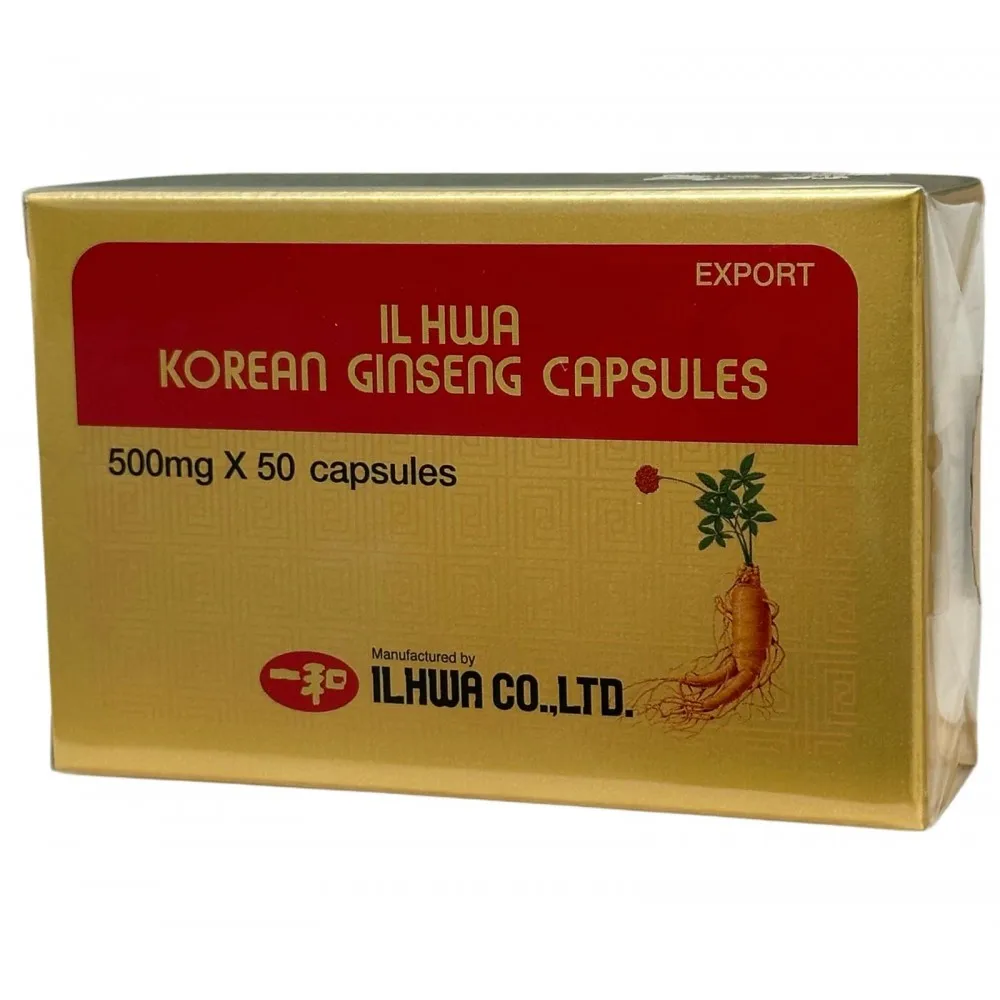 Ginseng IL HWA de 500mg en 50 cápsulas de Tongil