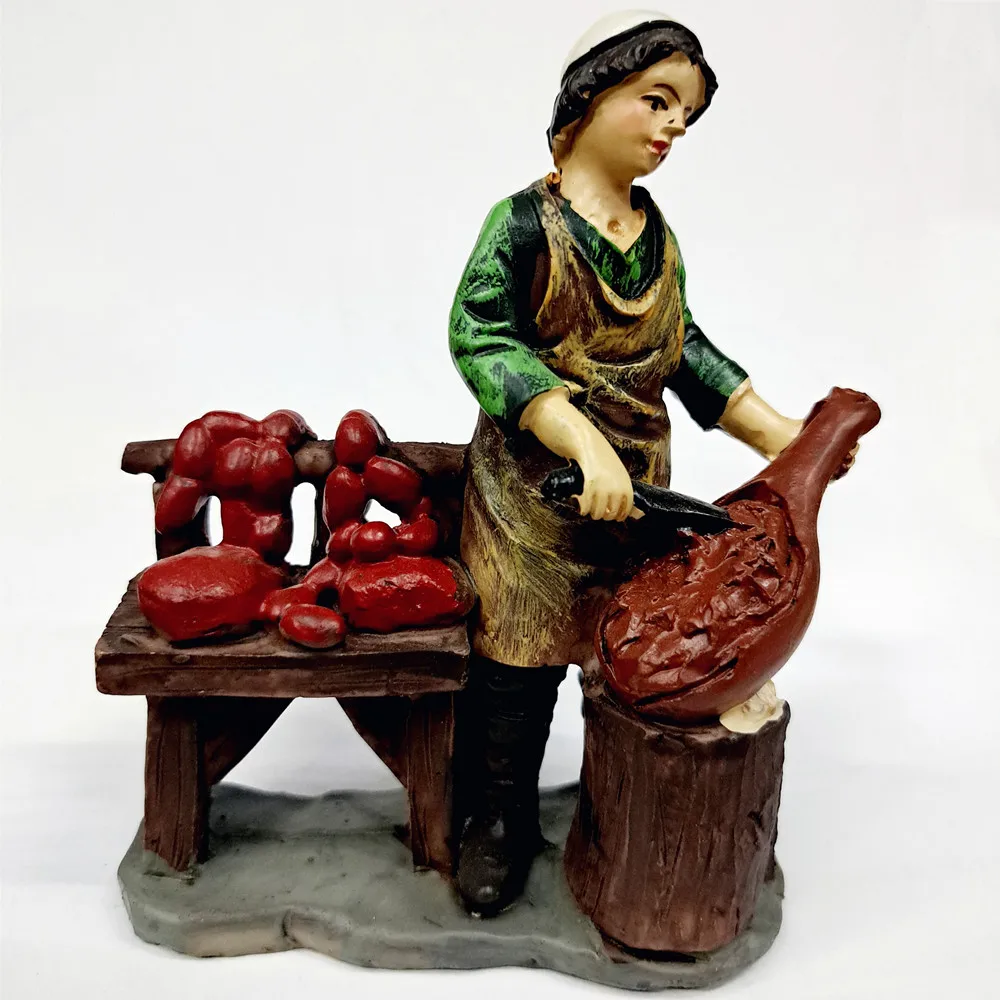 FIGURAS OFICIOS BELEN PACK 6 MODELOS DISTINTOS 7-9CM,GERIMPORT,FESPU