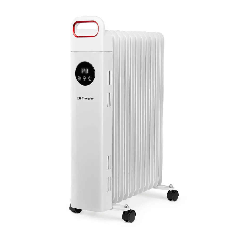 Orbegozo RAW 2500 - Radiador de aceite WIFI, programable orbegozo app, 11 elementos, temporizador, mando a distancia, 2500 W