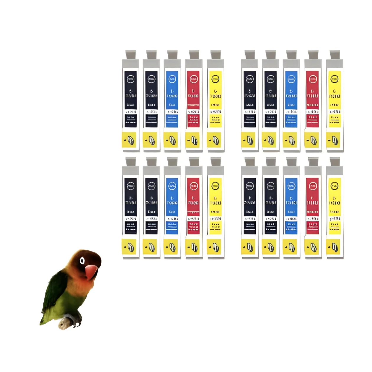 20 tintas para Epson SX100 SX105 SX110 SX115 SX218 SX205 SX210 SX215 SX510w t0711-t0712-t0713-t0714