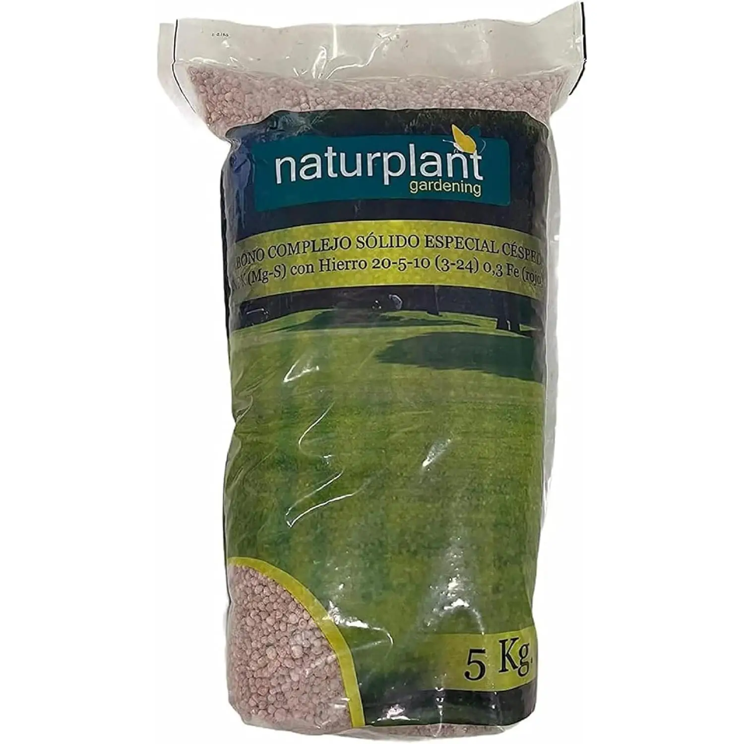 NATURPLANT Abono Especial Césped, Rojo, 5 Kg