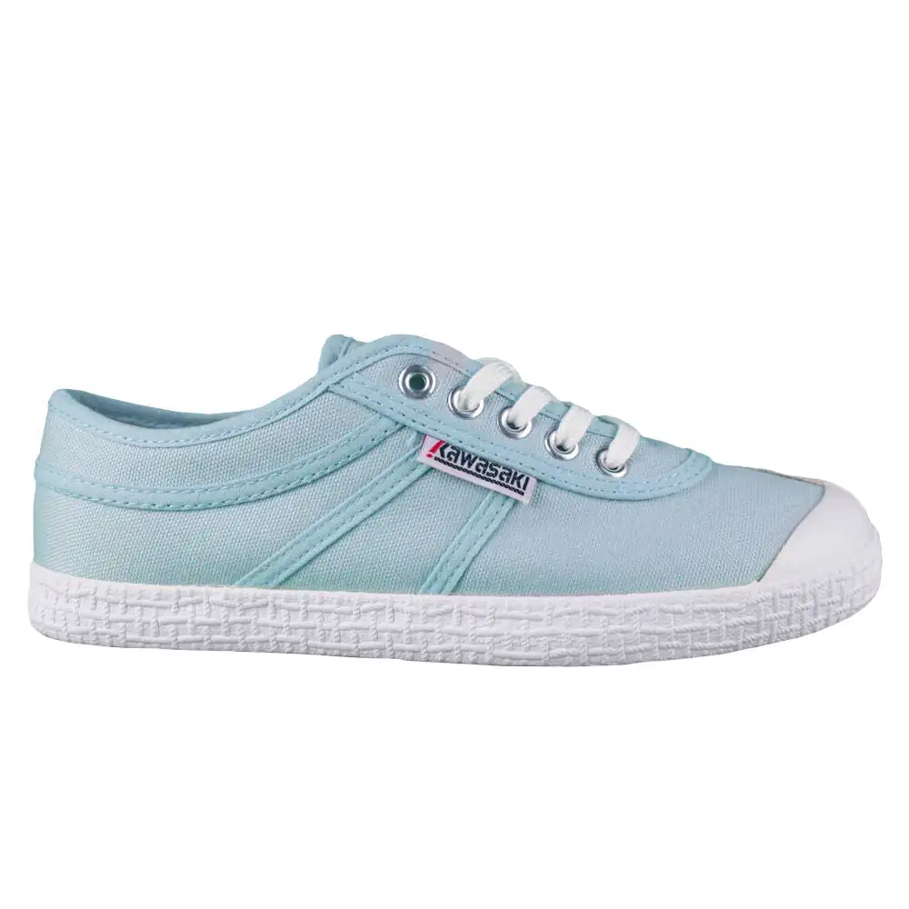 Zapatillas de Lona Originales Kawasaki K192495 1032 Gris Amanecer - Unisex Cómodas y Ligeras
