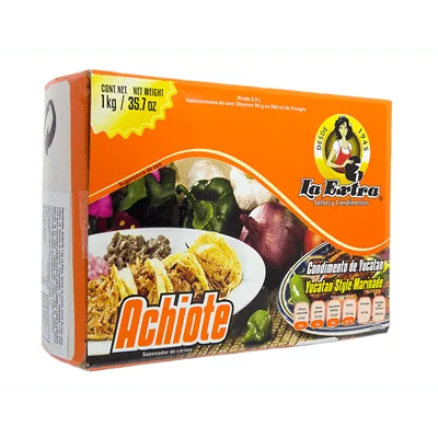 La extra Achiote en pasta - 1kg - La extra Achiote en pasta