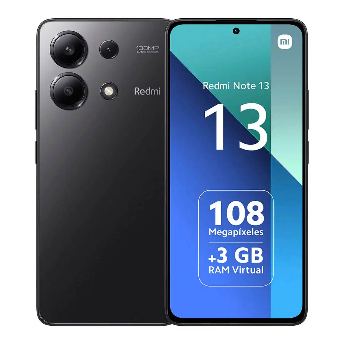 Xiaomi Redmi Note 13 4G 6GB/128GB Black (Midnight Black) Dual SIM